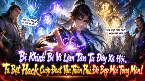 [TRỌN BỘ] Tu Tiên: Bị Khinh Bỉ Vì Làm Tán Tu Đáy Xã Hội, Ta Bật Hack Cướp Đoạt Vạn Thiên Phú Đè Bẹp Mọi Tông Môn!