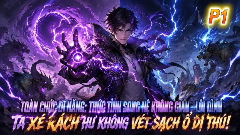 [TRỌN BỘ -1769]  Toàn Chức Dị Năng Thức Tỉnh Song Hệ Không Gian Lôi Đình, Ta Xé Rách Hư Không Vét Sạch Ổ Dị Thú!