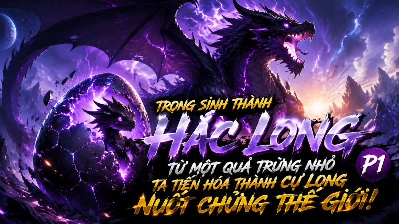 [FULL -360] Trọng Sinh Thành Hắc Long, Từ Quả Trứng Nhỏ Ta Tiến Hóa Thành Cự Long Nuốt Chửng Thế Giới !
