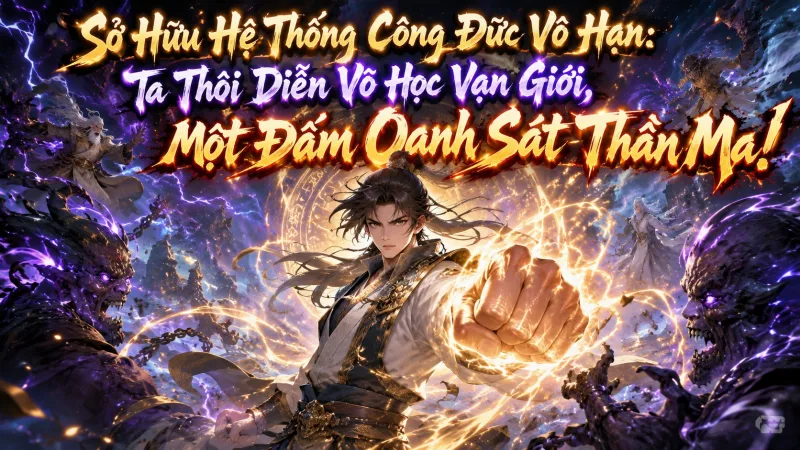 [FULL - 264]  Sở Hữu Hệ Thống Công Đức Vô  Hạn: Ta Thôi Diễn Võ Học Vạn Giới, Một Đấm Oanh Sát Thần Ma!