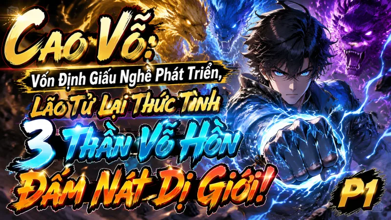 [TRỌN BỘ -1537] Cao Võ: Vốn Định Giấu Nghề Phát Triển, Lão Tử Lại Thức Tỉnh 3 Thần Võ Hồn Đấm Nát Dị Giới!