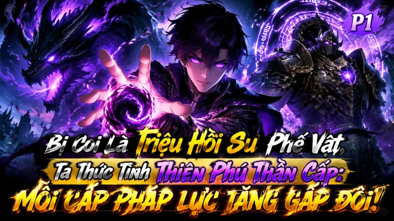 [FULL -478] Bị Coi Là Triệu Hồi Sư Phế Vật, Ta Thức Tỉnh Thiên Phú Thần Cấp: Mỗi Cấp Pháp Lực Tăng Gấp Đôi !