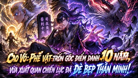 [Trọn Bộ -1394] Cao Võ: Phế Vật Trốn Góc Điểm Danh 10 Năm, Vừa Xuất Quan Chiến Lực Đã Đè Bẹp Thần Minh!