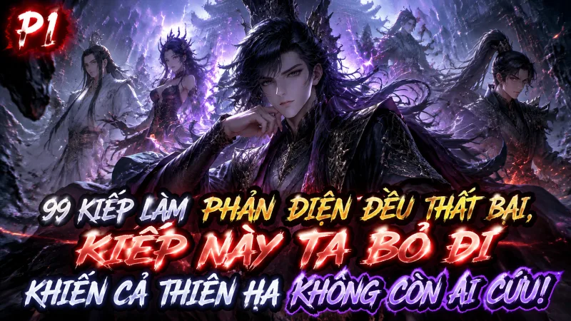 [TRỌN BỘ -1733] 99 Kiếp Làm Phản Diện Đều Thất Bại, Kiếp Này Ta Bỏ Đi Khiến Cả Thiên Hạ Không Còn Ai Cứu!