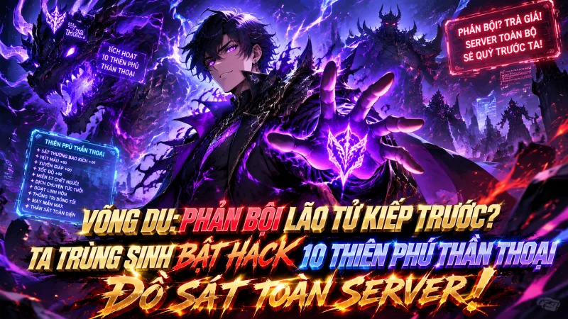 [TRỌN BỘ -674] Võng Du: Phản Bội Lão Tử Kiếp Trước, Ta Trùng Sinh Bật Hack 10 Thiên Phú Thần Thoại Đồ Sát Toàn Server!