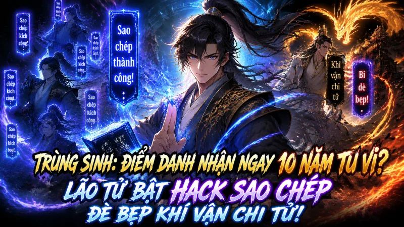 [TRỌN BỘ -034] Trùng Sinh: Điểm Danh Nhận Ngay 10 Năm Tu Vi? Lão Tử Bật Hack Sao Chép Đè Bẹp Khí Vận Chi Tử!