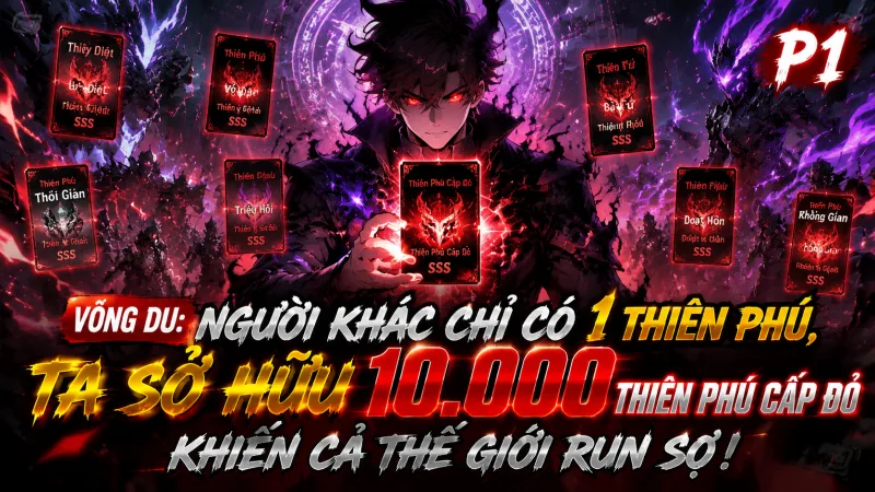 【Mới Nhất 1-1260】Võng Du: Người Khác Chỉ Có 1 Thiên Phú, Ta Sở Hữu 10.000 Thiên Phú Cấp Đỏ Khiến Cả Thế Giới Run Sợ!