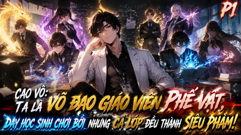 [TRỌN BỘ -922] Cao Võ: Ta Là Võ Đạo Giáo Viên Phế Vật, Dạy Học Sinh Chơi Bời Nhưng Cả Lớp Đều Thành Siêu Phàm!