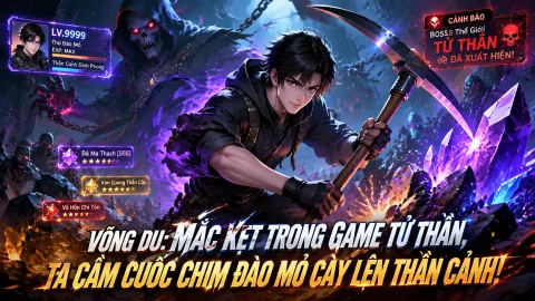[TRỌN BỘ 1-376] Võng Du: Mắc Kẹt Trong Game Tử Thần, Ta Cầm Cuốc Chim Đào Mỏ Cày Lên Thần Cảnh!