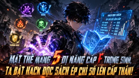 [TRỌN BỘ 1-305] Mạt Thế: Mang 5 Dị Năng Cấp F Trọng Sinh, Ta Bật Hack Đọc Sách Ép Chỉ Số Lên Cấp Thần!