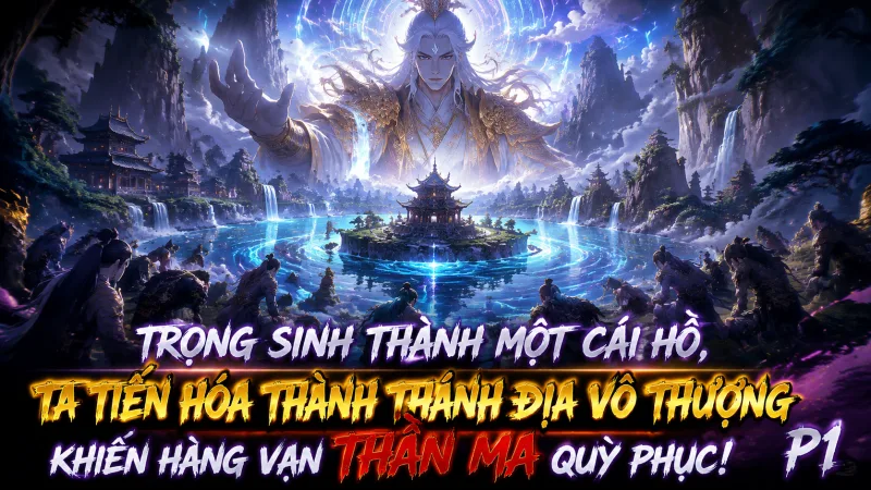 [TRỌN BỘ -483] Trọng Sinh: Thành Một Cái Hồ, Ta Tiến Hóa Thành Thánh Địa Vô Thượng Khiến Hàng Vạn Thần Ma Quỳ Phục!