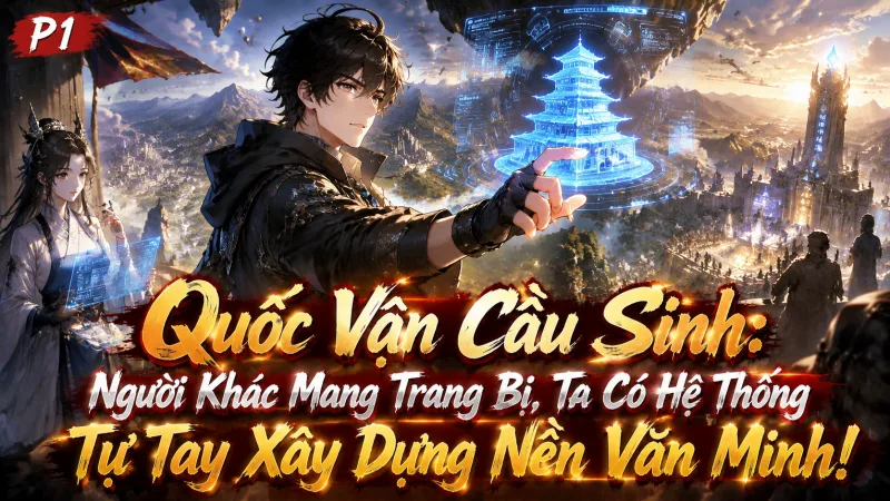 [TRỌN BỘ -1019] Quốc Vận: Cầu Sinh Người Khác Mang Trang Bị, Ta Có Hệ Thống Tự Tay Xây Dựng Nền Văn Minh!