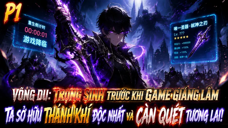 [TRỌN BỘ -833] Võng Du: Trọng Sinh Trước Khi Game Giáng Lâm, Ta Sở Hữu Thánh Khí Độc Nhất Và Càn Quét Tương Lai!