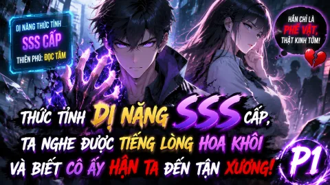【Trọn Bộ 1-868】Thức Tỉnh Dị Năng SSS Cấp, Ta Nghe Được Tiếng Lòng Hoa Khôi Và Biết Cô Ấy Hận Ta Đến Tận Xương!