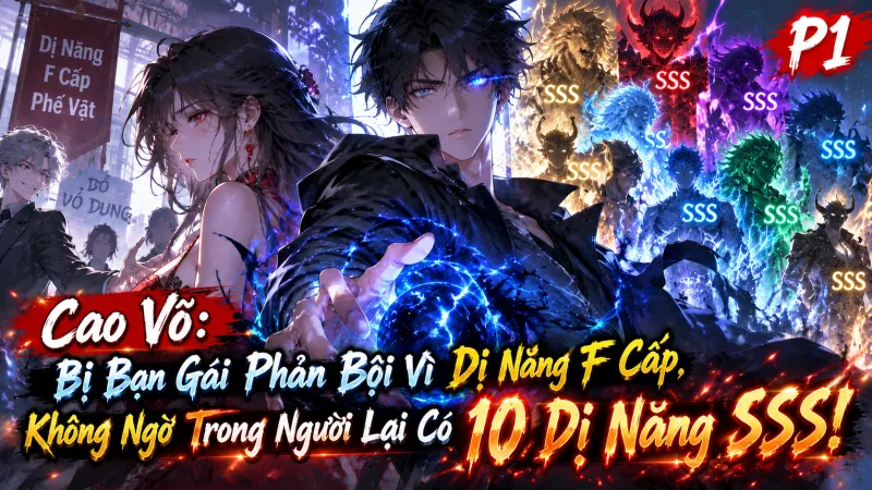 [TRỌN BỘ -746] Cao Võ: Bị Bạn Gái Phản Bội Vì Dị Năng F Cấp, Không Ngờ Trong Người Lại Có 10 Dị Năng SSS!