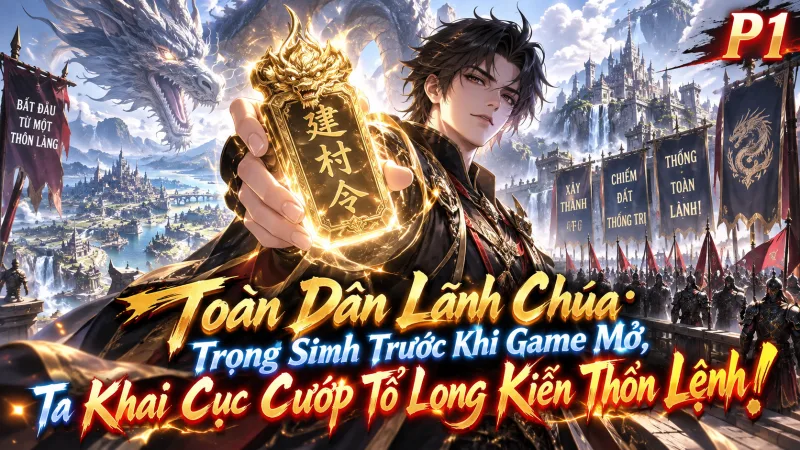 [TRỌN BỘ -752] Toàn Dân Lãnh Chúa: Trọng Sinh Trước Khi Game Mở, Ta Khai Cục Cướp Tổ Long Kiến Thôn Lệnh!