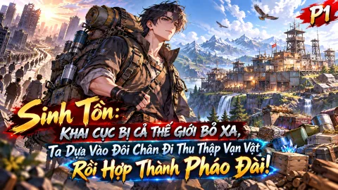 [TRỌN BỘ -417] Sinh Tồn: Khai Cục Bị Cả Thế Giới Bỏ Xa, Ta Dựa Vào Đôi Chân Đi Thu Thập Vạn Vật Rồi Hợp Thành Pháo Đài!