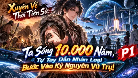 [TRỌN BỘ -554] Xuyên Về Thời Tiền Sử: Ta Sống 10.000 Năm, Tự Tay Dẫn Nhân Loại Bước Vào Kỷ Nguyên Vũ Trụ!