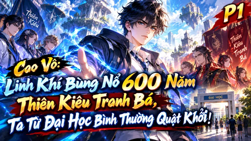 【Full Bộ 1-659】Cao Võ: Linh Khí Bùng Nổ 600 Năm, Thiên Kiêu Tranh Bá, Ta Từ Đại Học Bình Thường Quật Khởi!