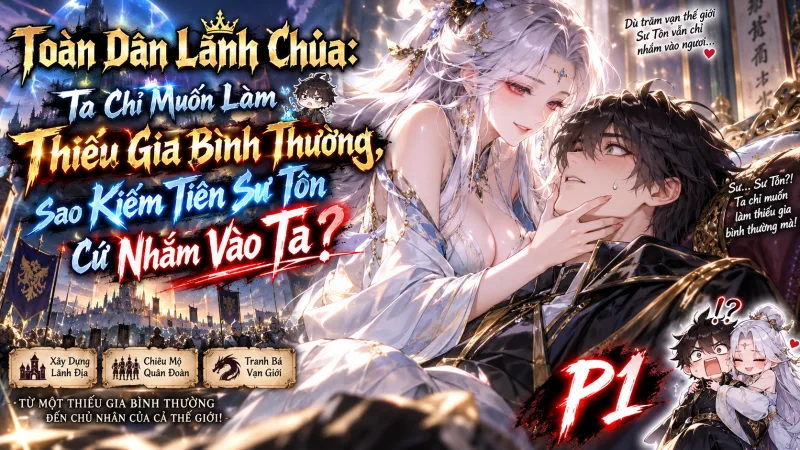 [TRỌN BỘ -480A] Toàn Dân Lãnh Chúa: Ta Chỉ Muốn Làm Thiếu Gia Bình Thường, Sao Kiếm Tiên Sư Tôn Cứ Nhắm Vào Ta