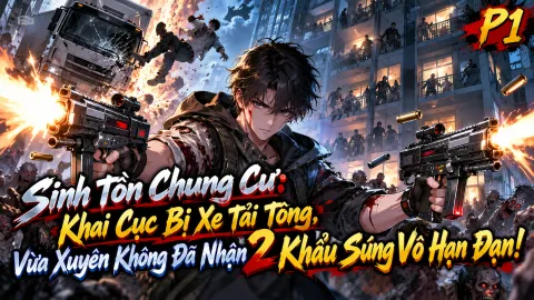 [TRỌN BỘ -486] Sinh Tồn Chung Cư: Khai Cục Bị Xe Tải Tông, Vừa Xuyên Không Đã Nhận 2 Khẩu Súng Vô Hạn Đạn!