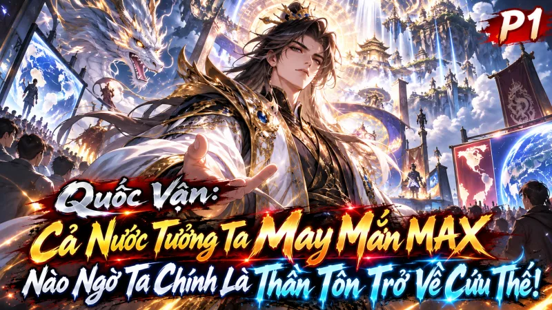 [TRỌN BỘ -293] Quốc Vận: Cả Nước Tưởng Ta May Mắn MAX, Nào Ngờ Ta Chính Là Thần Tôn Trở Về Cứu Thế!