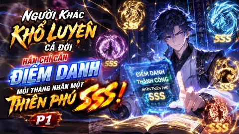 【Full Bộ 1-279】Người Khác Khổ Luyện Cả Đời, Hắn Chỉ Cần Điểm Danh Mỗi Tháng Nhận Một Thiên Phú SSS!
