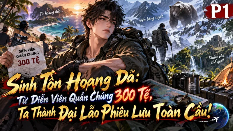[TRỌN BỘ -610] Sinh Tồn Hoang Dã: Từ Diễn Viên Quần Chúng 300 Tệ, Ta Thành Đại Lão Phiêu Lưu Toàn Cầu!