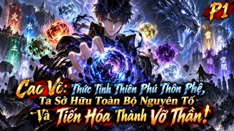 [TRỌN BỘ -1200] Cao Võ: Thức Tỉnh Thiên Phú Thôn Phệ, Ta Sở Hữu Toàn Bộ Nguyên Tố Và Tiến Hóa Thành Võ Thần!