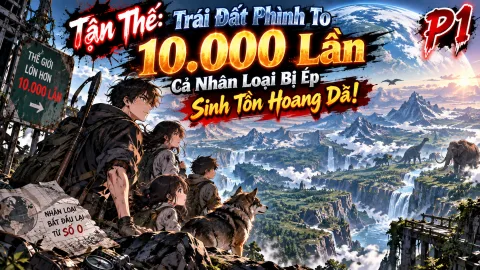 [TRỌN BỘ -518] Tận Thế: Trái Đất Phình To 10.000 Lần, Cả Nhân Loại Bị Ép Sinh Tồn Hoang Dã!