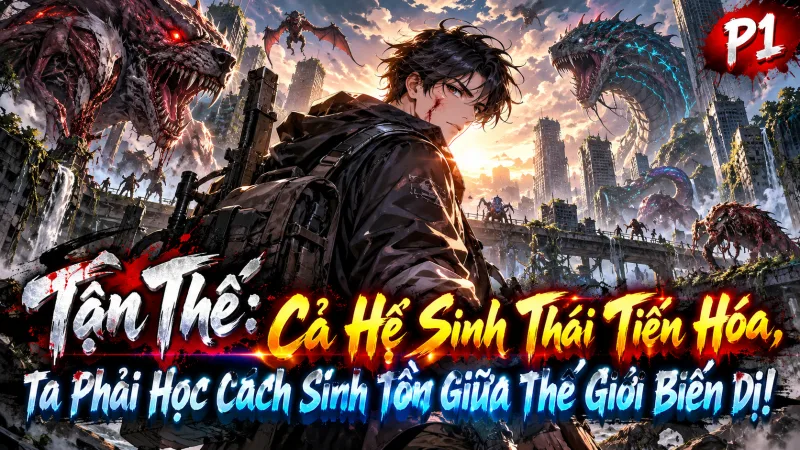 [TRỌN BỘ -495] Tận Thế: Cả Hệ Sinh Thái Tiến Hóa, Ta Phải Học Cách Sinh Tồn Giữa Thế Giới Biến Dị!