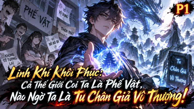 [TRỌN BỘ -1205] Linh Khí Khôi Phục: Cả Thế Giới Coi Ta Là Phế Vật, Nào Ngờ Ta Là Tu Chân Giả Vô Thượng!