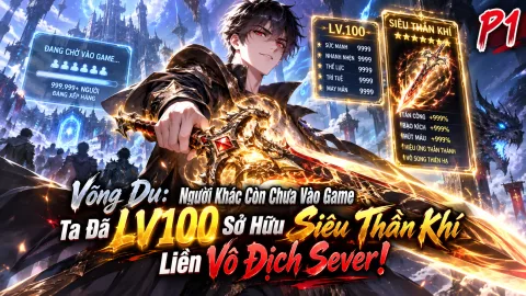 【Full Bộ 1-389】Võng Du: Người Khác Còn Chưa Vào Game, Ta Đã LV100 Sở Hữu Siêu Thần Khí Liền Vô Địch Sever!