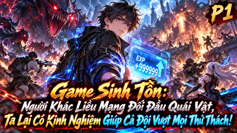 [TRỌN BỘ -539] Game Sinh Tồn: Người Khác Liều Mạng Đối Đầu Quái Vật, Ta Lại Có Kinh Nghiệm Giúp Cả Đội Vượt Mọi Thử Thách!
