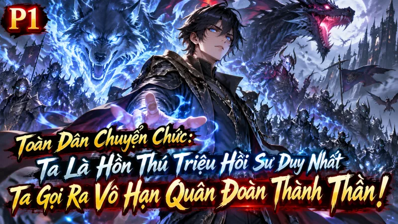 【Full Bộ 1-612】Toàn Dân Chuyển Chức: Ta Là Hồn Thú Triệu Hồi Sư Duy Nhất, Ta Gọi Ra Vô Hạn Quân Đoàn Thành Thần!