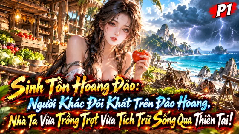 [TRỌN BỘ -317] Sinh Tồn Hoang Đảo: Người Khác Đói Khát Trên Đảo Hoang, Nhà Ta Vừa Trồng Trọt Vừa Tích Trữ Sống Qua Thiên Tai!