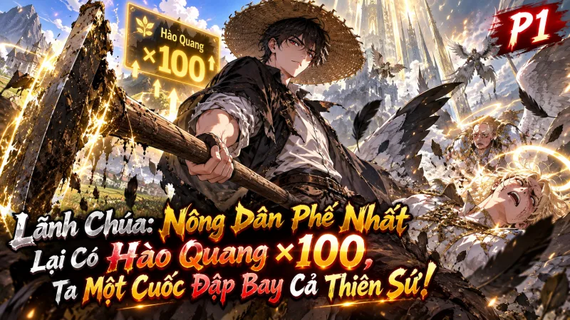 [TRỌN BỘ -1232] Lãnh Chúa: Nông Dân Phế Nhất Lại Có Hào Quang ×100, Ta Một Cuốc Đập Bay Cả Thiên Sứ!