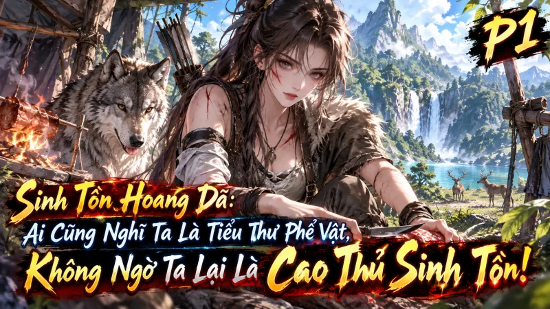 [TRỌN BỘ -888] Sinh Tồn Hoang Dã: Ai Cũng Nghĩ Ta Là Tiểu Thư Phế Vật, Không Ngờ Ta Lại Là Cao Thủ Sinh Tồn!