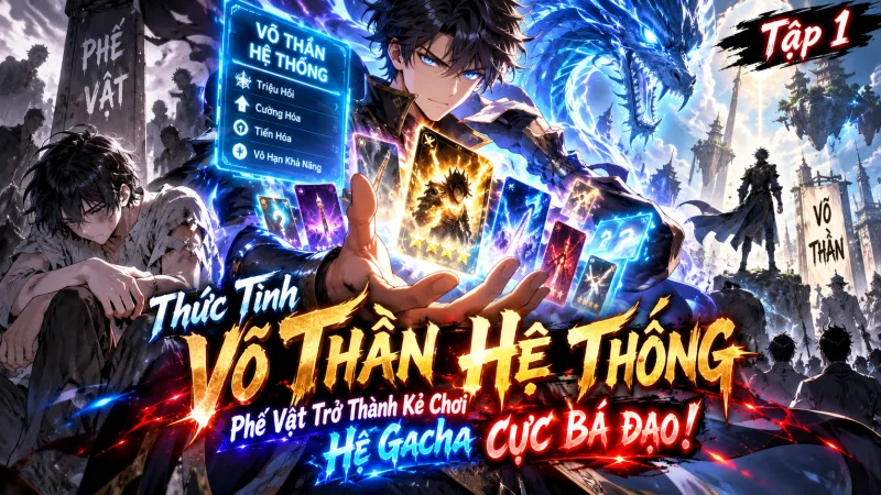 【Full Bộ 1-597】Cao Võ: Thức Tỉnh Võ Thần Hệ Thống - Phế Vật Trở Thành Kẻ Chơi Hệ Gacha CỰC BÁ ĐẠO!