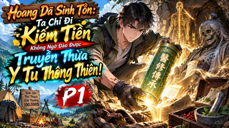 [TRỌN BỘ -480] Hoang Dã Sinh Tồn: Ta Chỉ Đi Kiếm Tiền, Không Ngờ Đào Được Truyền Thừa Y Tu Thông Thiên!