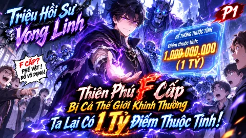 【Full Bộ 1-701】Vong Linh Pháp Sư: Thiên Phú F Cấp Bị Cả Thế Giới Khinh Thường, Ta Lại Có 1 Tỷ Điểm Thuộc Tính!