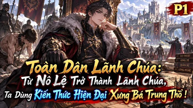 [TRỌN BỘ -711] Toàn Dân Lãnh Chúa: Từ Nô Lệ Trở Thành Lãnh Chúa, Ta Dùng Kiến Thức Hiện Đại Xưng Bá Trung Thổ!