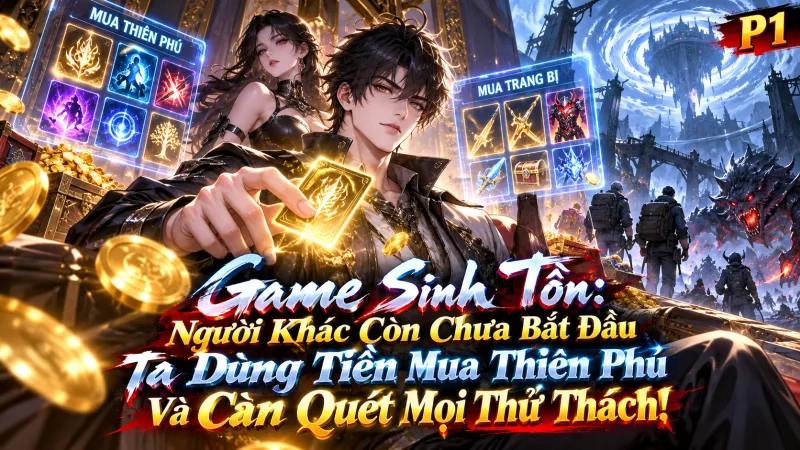 [TRỌN BỘ -547] Game Sinh Tồn: Người Khác Còn Chưa Bắt Đầu, Ta Dùng Tiền Mua Thiên Phú Và Càn Quét Mọi Thử Thách!