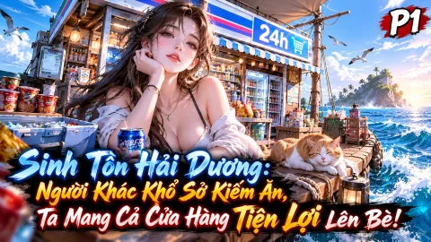 [TRỌN BỘ -190] Sinh Tồn Hải Dương: Người Khác Khổ Sở Kiếm Ăn, Ta Mang Cả Cửa Hàng Tiện Lợi Lên Bè!