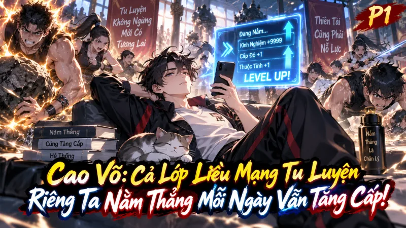 【Full Bộ 1-646】Cao Võ: Cả Lớp Liều Mạng Tu Luyện, Riêng Ta Nằm Thẳng Mỗi Ngày Vẫn Tăng Cấp!