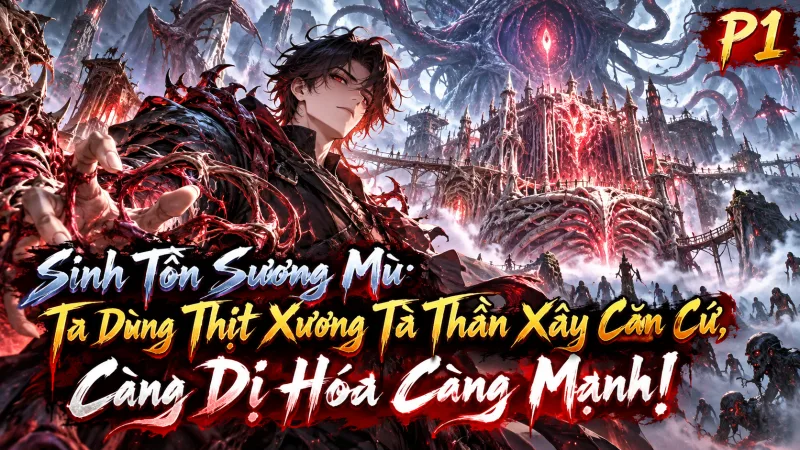 [TRỌN BỘ -1271] Sinh Tồn Sương Mù: Ta Dùng Thịt Xương Tà Thần Xây Căn Cứ, Càng Dị Hóa Càng Mạnh!