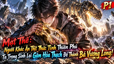 [TRỌN BỘ -1868] Mạt Thế: Người Khác Ăn Thịt Thức Tỉnh Thiên Phú, Ta Trọng Sinh Lại Gặm Hóa Thạch Để Thành Bá Vương Long!