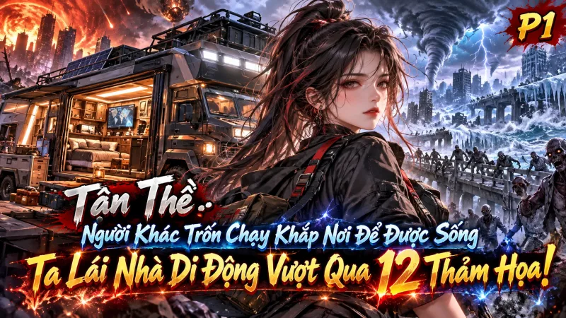 [TRỌN BỘ -246] Tận Thế: Người Khác Trốn Chạy Khắp Nơi Để Được Sống, Ta Lái Nhà Di Động Vượt Qua 12 Thảm Họa!