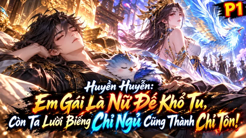 [TRỌN BỘ -1531] Huyền Huyễn: Em Gái Là Nữ Đế Khổ Tu, Còn Ta Lười Biếng Chỉ Ngủ Cũng Thành Chí Tôn!