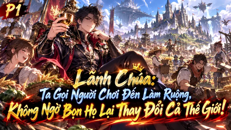 [TRỌN BỘ -1386] Lãnh Chúa: Ta Gọi Người Chơi Đến Làm Ruộng, Không Ngờ Bọn Họ Lại Thay Đổi Cả Thế Giới!